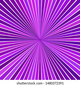 Purple abstract hypnotic striped star burst background design - vector explosion graphic