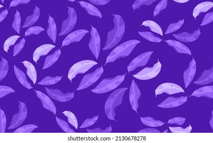 purple abstract leaf pattern background