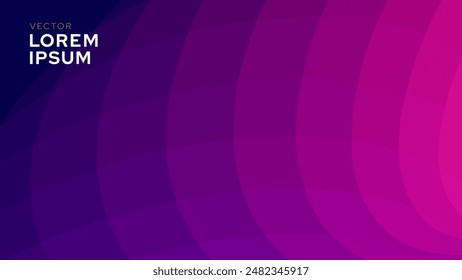 Purple Abstract Minimal Business or Tech Science Presentation Background. Research or Tech Innovation Online Webinar Presentation Event Backdrop. Conference or Forum Vector Illustration.