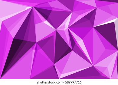 purple abstract polygon art wallpaper background.vector and illustration