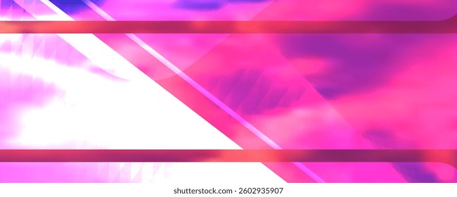 purple abstract, polygon elegant background