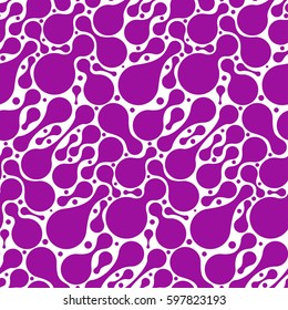 Purple abstract seamless pattern