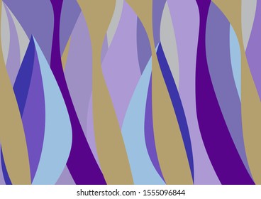 Purple abstract shapes free form wave background, vector illustrator