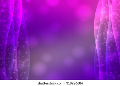 Purple abstract smooth blur background with lights over it.