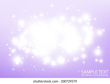 Purple abstract  space vector sparkles  background  illustration  - Vector shiny abstract  blue  space spark   template