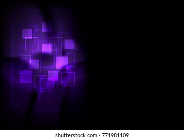 Purple abstract universal background in dark tone for background, wallpaper, backdrop, banner and template.Vector background.