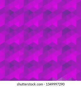 purple abstract vector background. triangle design. polygonal style 