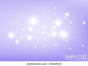Purple abstract vector sparkle background illustration - Vector shiny abstract purple spark  template