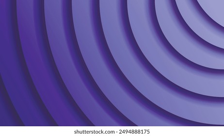 Purple abstract wallpaper with 3D effect. Excellent background for decorating pages in social networks, posters, presentations, outdoor advertising and your other projects. Vector.