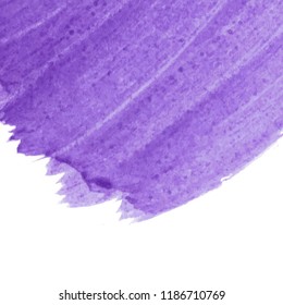 Purple Abstract Watercolor Background With Space For Text. Editable Template For Banner, Poster, Cover, Brochure, Flyer. Vector Illustration, Eps 10.
