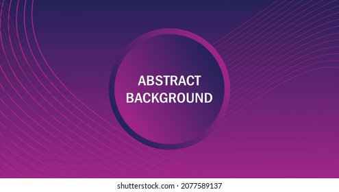 purple abstract wave background vector
