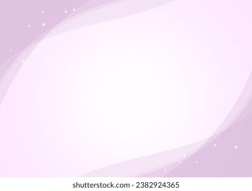 purple abstract wave frame background