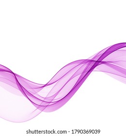 Purple abstract wave. presentation template. decor for shell brochures, flyers, postcards. layout for an advertising banner