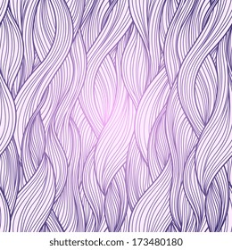 Purple abstract waves background 