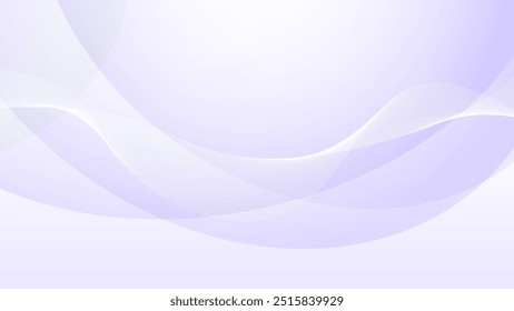 purple abstract wavy lines background