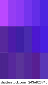 Violette ästhetische Pastellfarbenpalette