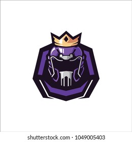 Purple AF E Sport Logo