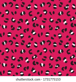 Fondo del patrón de leopardo marino de los animales morados para textiles de moda, gráficos y artesanías