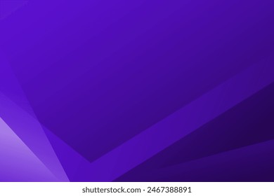 Purple arrow shape modern abstract background for template design, banner, poster, wallpaper. vector illustration	