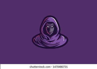 Purple Assasins E Sports Logo