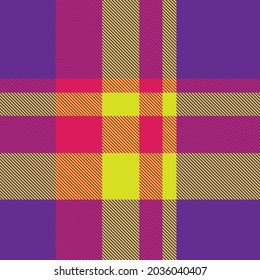 Purple Asymmetric Plaid textured seamless pattern suitable for fashion textiles and graphics
