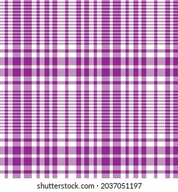 Purple Asymmetric Plaid textured seamless pattern suitable for fashion textiles and graphics
