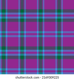 Purple Asymmetric Plaid textured seamless pattern suitable for fashion textiles and graphics