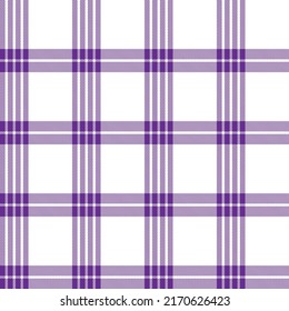 Purple Asymmetric Plaid textured seamless pattern suitable for fashion textiles and graphics