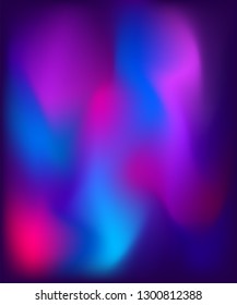 Purple background advertising brochure design elements. Blurry light glowing graphic form police siren at night colors. Vector illustration EPS 10 for booklet layout, wellness leaflet, newsletters 