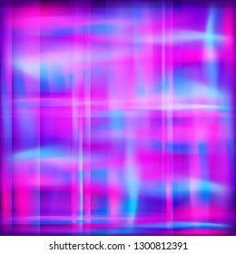 Purple background advertising brochure design elements. Blurry light glowing graphic form police siren at night colors. Vector illustration EPS 10 for booklet layout, wellness leaflet, newsletters 