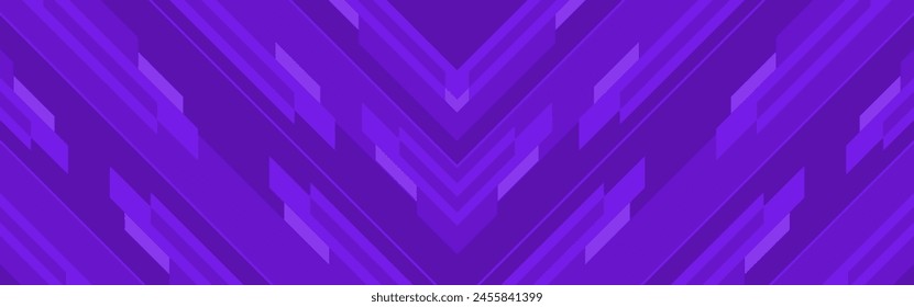 purple background banner with geometric pattern shape, modern sport, gaming, design theme	
