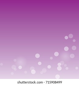 Purple background with bokeh