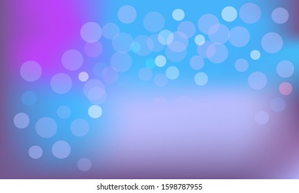 purple background with bright colored light