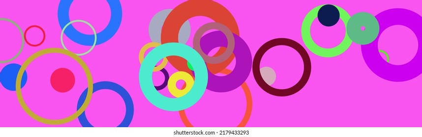 purple background with circles vector