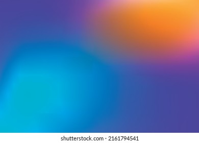 purple background color with light blue to purple to light orange gradient