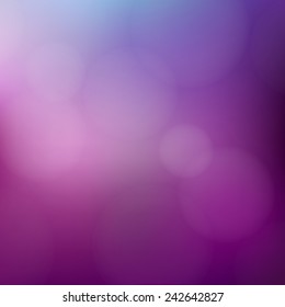 Purple background with defocused lights - Vector