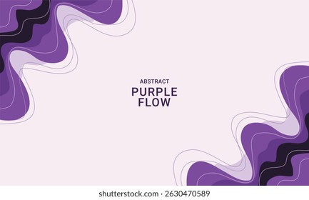 Concepto 3D de diseño de fondo púrpura. fondo rosa abstracto con ondas y líneas. Ilustración creativa para cartel, Web, aterrizaje, página, cubierta, anuncio, saludo, tarjeta, promoción.