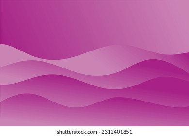 Purple background with gradient abstract geometric shape. Elegant and futuristic template for presentation, banner, wallpaper, flyer, leaflet, card, cover and more.