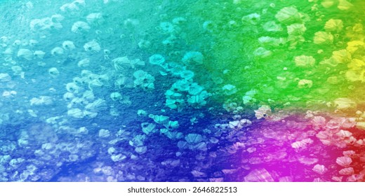 Purple background. Holograph foil texture. Iridescent metal effect. Holographic glitter backdrop. Rainbow bright gradient. eps 10