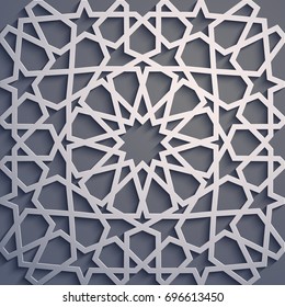 Purple background . Islamic ornament vector , persian motiff . 3d ramadan islamic round pattern elements . Geometric circular ornamental arabic symbol vector .