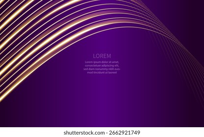 Fondo púrpura con rastros de luz para proyectos de tecnología moderna y arte digital