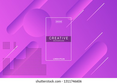 purple background. Liquid composition. designs for posters, leaflets, vector illustrations