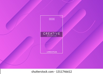 purple background. Liquid composition. designs for posters, leaflets, vector illustrations