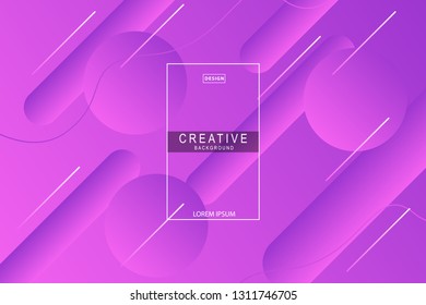 purple background. Liquid composition. designs for posters, leaflets, vector illustrations