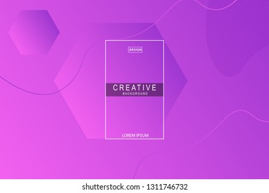 purple background. Liquid composition. designs for posters, leaflets, vector illustrations