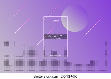 purple background. Liquid composition. designs for posters, leaflets, vector illustrations