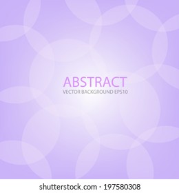 Purple background on white bubble circle abstract texture for text and message modern web design , Vector 