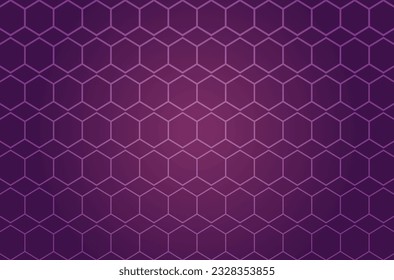 ornamento de fondo púrpura de hexágonos