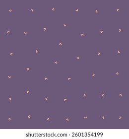 a purple background with a pattern of small birds