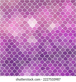 Purple background in polygonal style. Mosaic. Pebbles. Vector background.